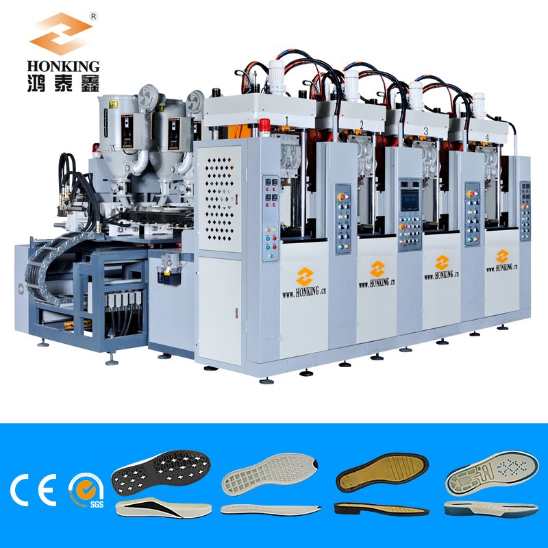 Shoe insole injection moulding machine