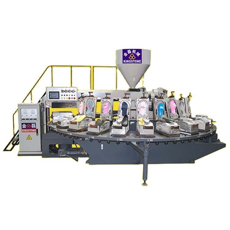Single Color PVC Sports Shoes Direct Injection Moulding Machine for Making Canvas Shoes