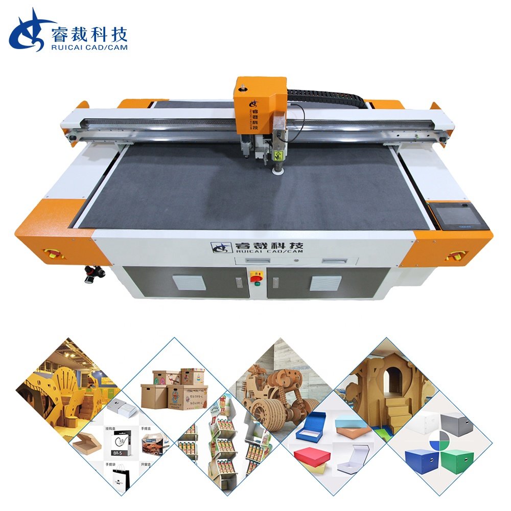 RUICAIAutomatic Gasket Cutting Machine Flatbed Digital Rubber PTFE Cork Asbestos Cutter Machine for Making Gaskets