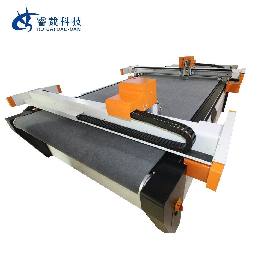 RUICAIAutomatic Gasket Cutting Machine Flatbed Digital Rubber PTFE Cork Asbestos Cutter Machine for Making Gaskets