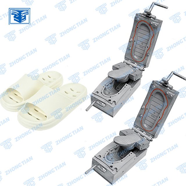 Customized PVC Air Blowing Shoe Mould For Plastic Shoe Making Machine