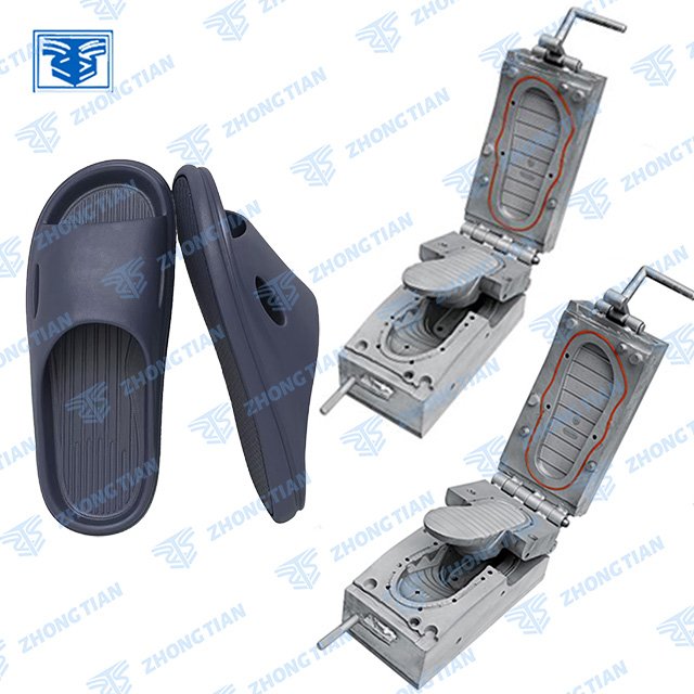 Customized PVC Air Blowing Shoe Mould For Plastic Shoe Making Machine
