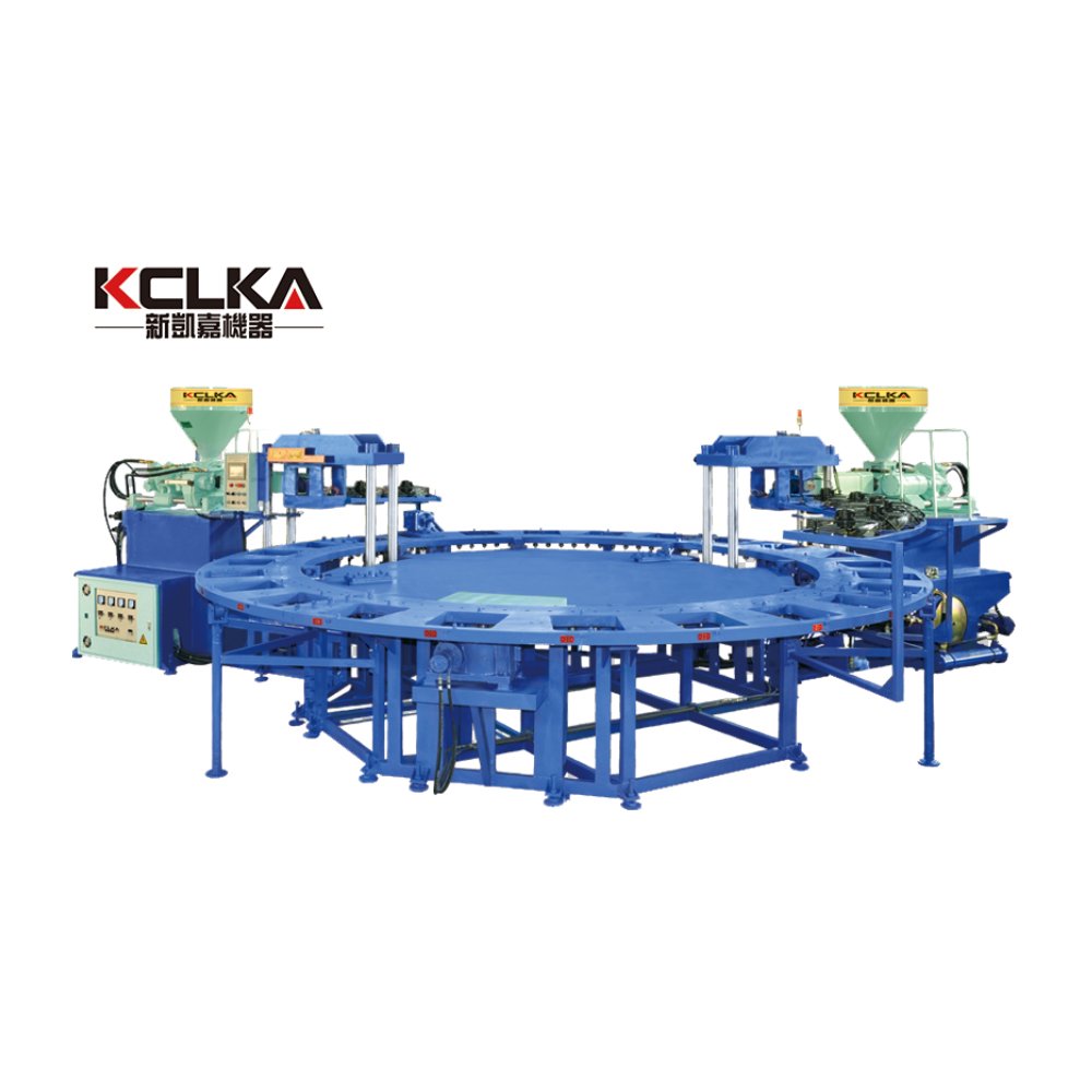 KCLKA PVC AIR BLOWING AND JELLY SHOES INJECTION MOLDING MACHINE