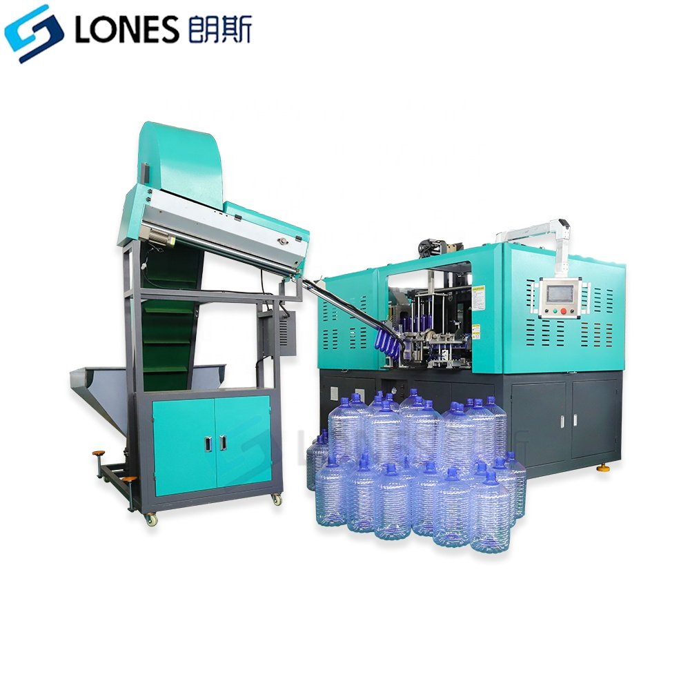 LS-A1-20L auto adjust distance energy save sopladora de botella PET 10L to 20L disposable cycle water bottle blowing machine