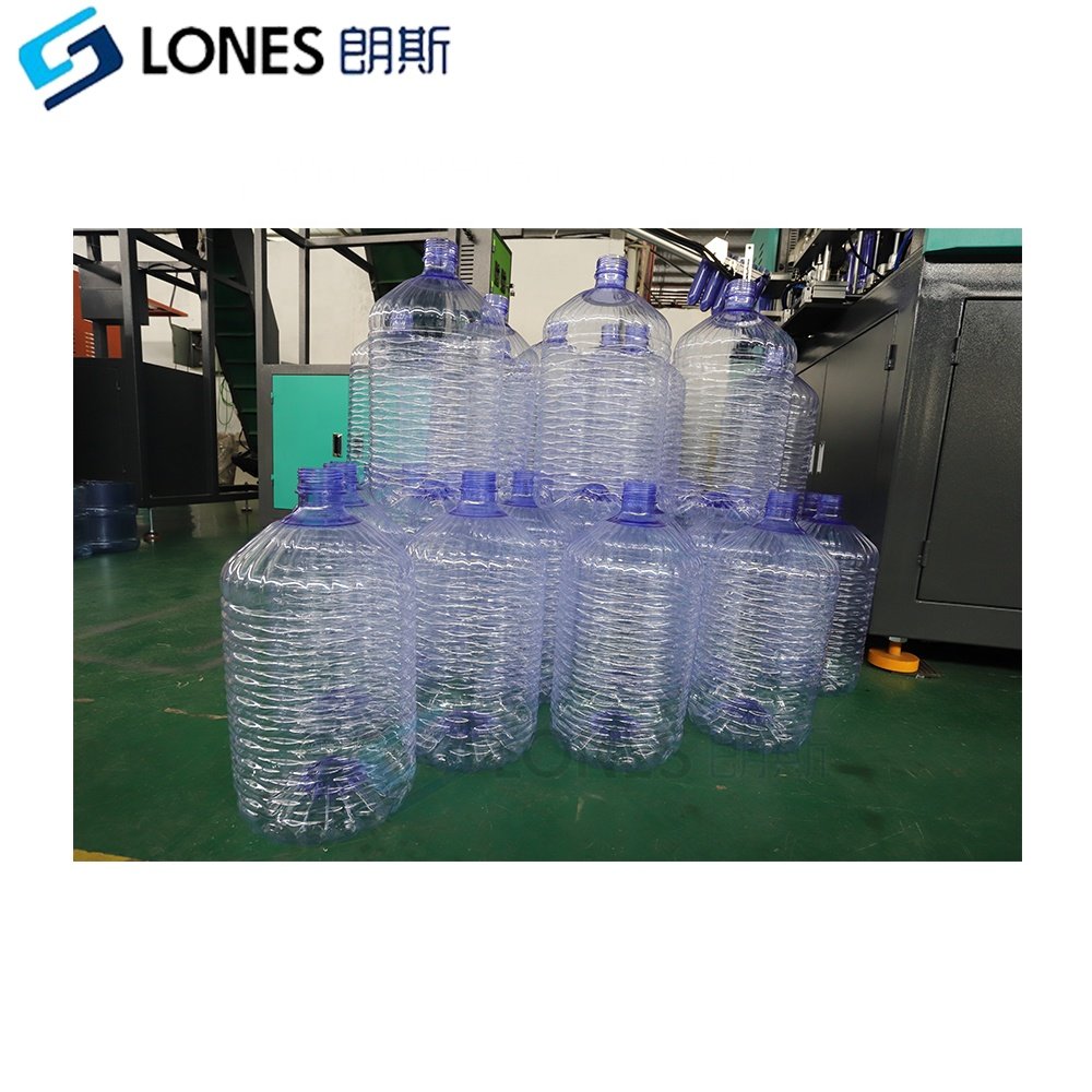 LS-A1-20L auto adjust distance energy save sopladora de botella PET 10L to 20L disposable cycle water bottle blowing machine