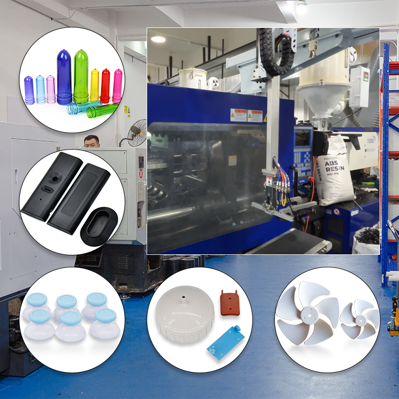 Rapid Prototype Plastic Injection Molding Producer from China for Plastic Injection Moulds for Shoes plastic Accessories