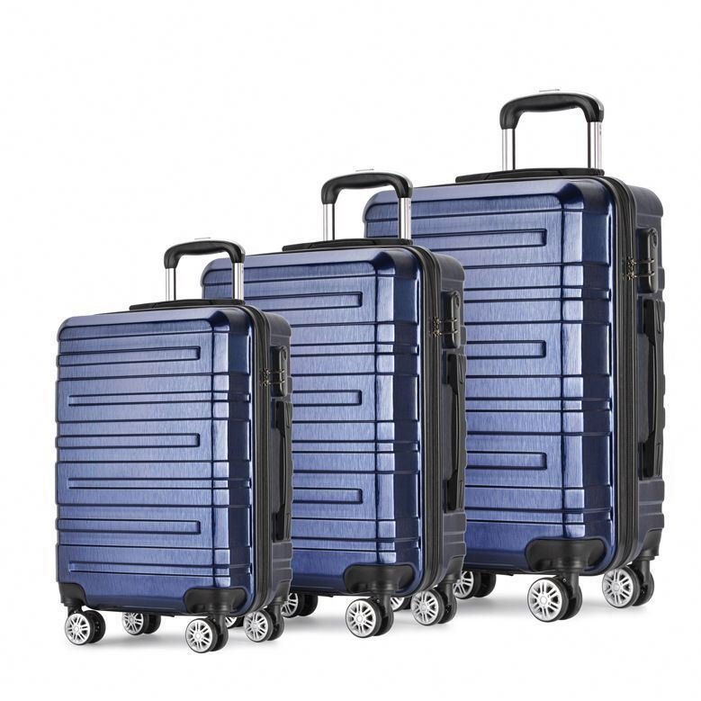 Suitcase For 10 Ribbed Dexter School Plastic Mould Travel Shirts Bag In Machine Luxury White And Gold Baseball Sport Many Shoes