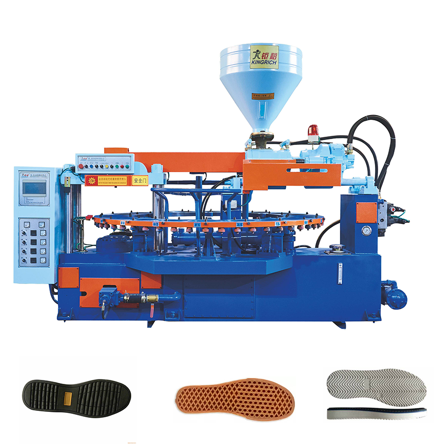 KR8020 Full automatic one-color sole injection moulding machine