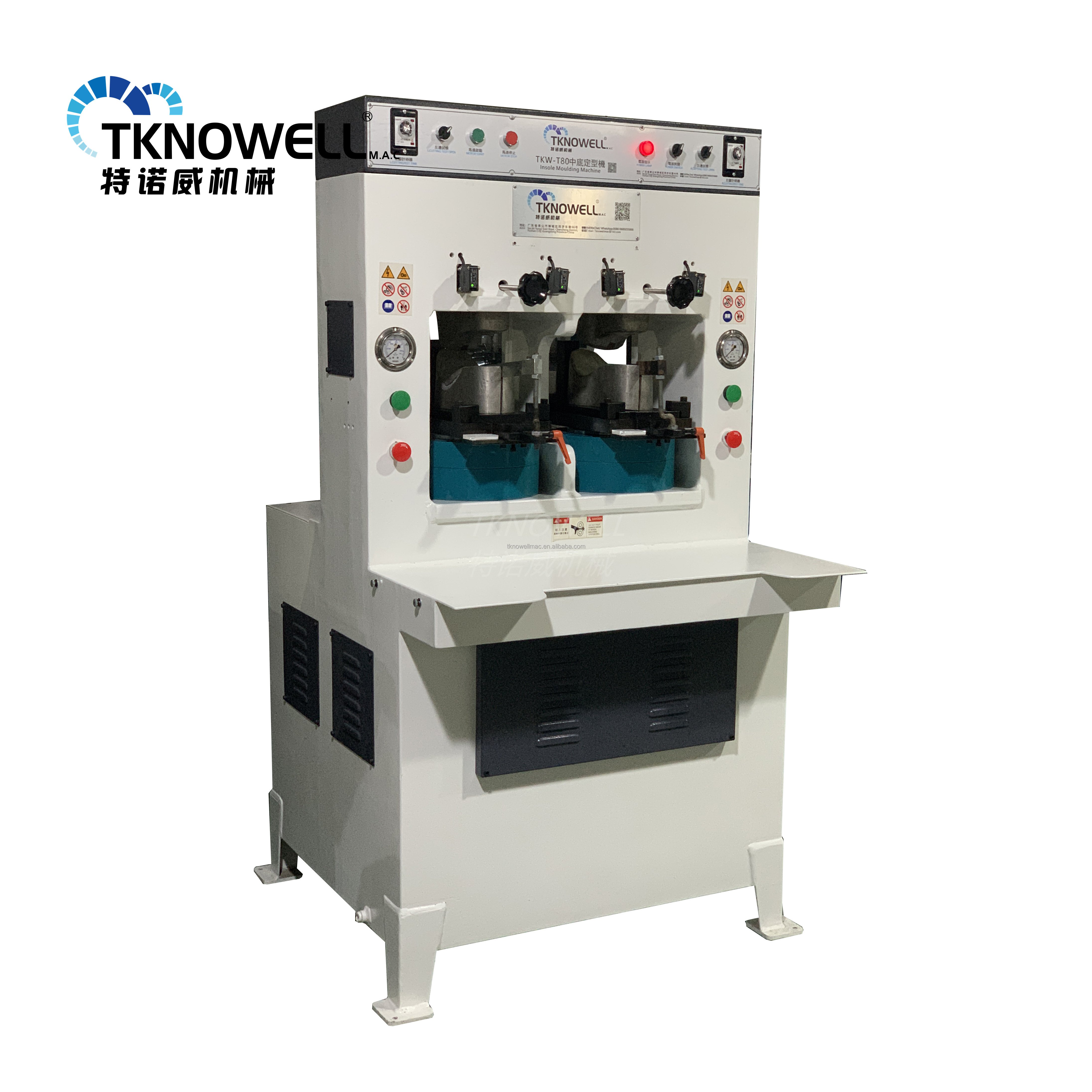 Insole Moulding Machine Double Station High Speed Insole Setting Machine Shoe Sole Making Machine