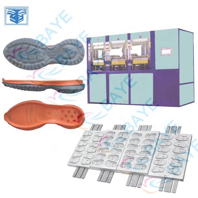 Customized High Quality Eva Two-Color Sports Sole Foam Injection Molding Aluminum Machine Mold Eva Foaming Mould/mold