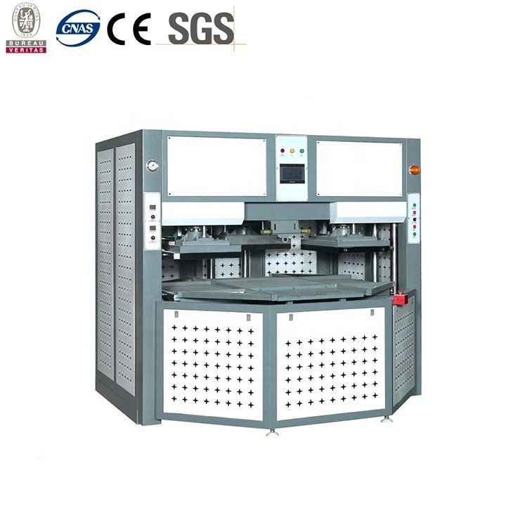 SOGUTECH rotary type EVA hot and cold foaming molding machine