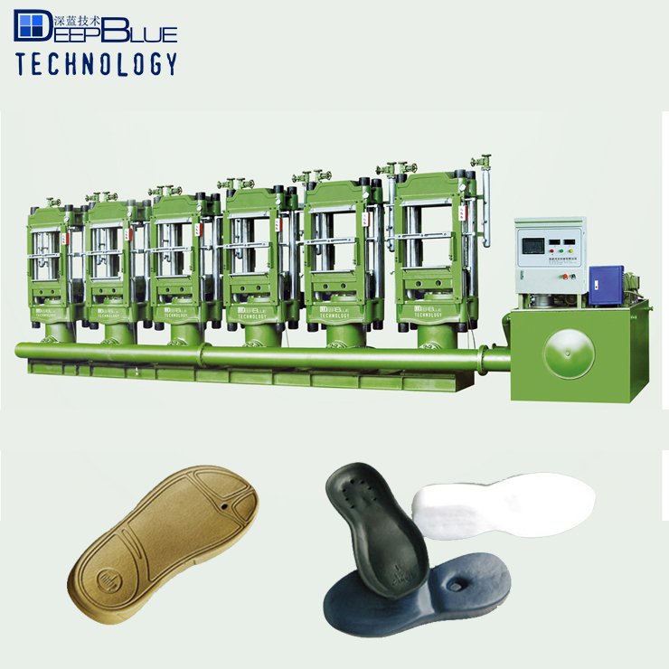 One Color Two Colors EVA Sole Machine Shoe Pressing Machine Sole Seanker Shoes Making Machine