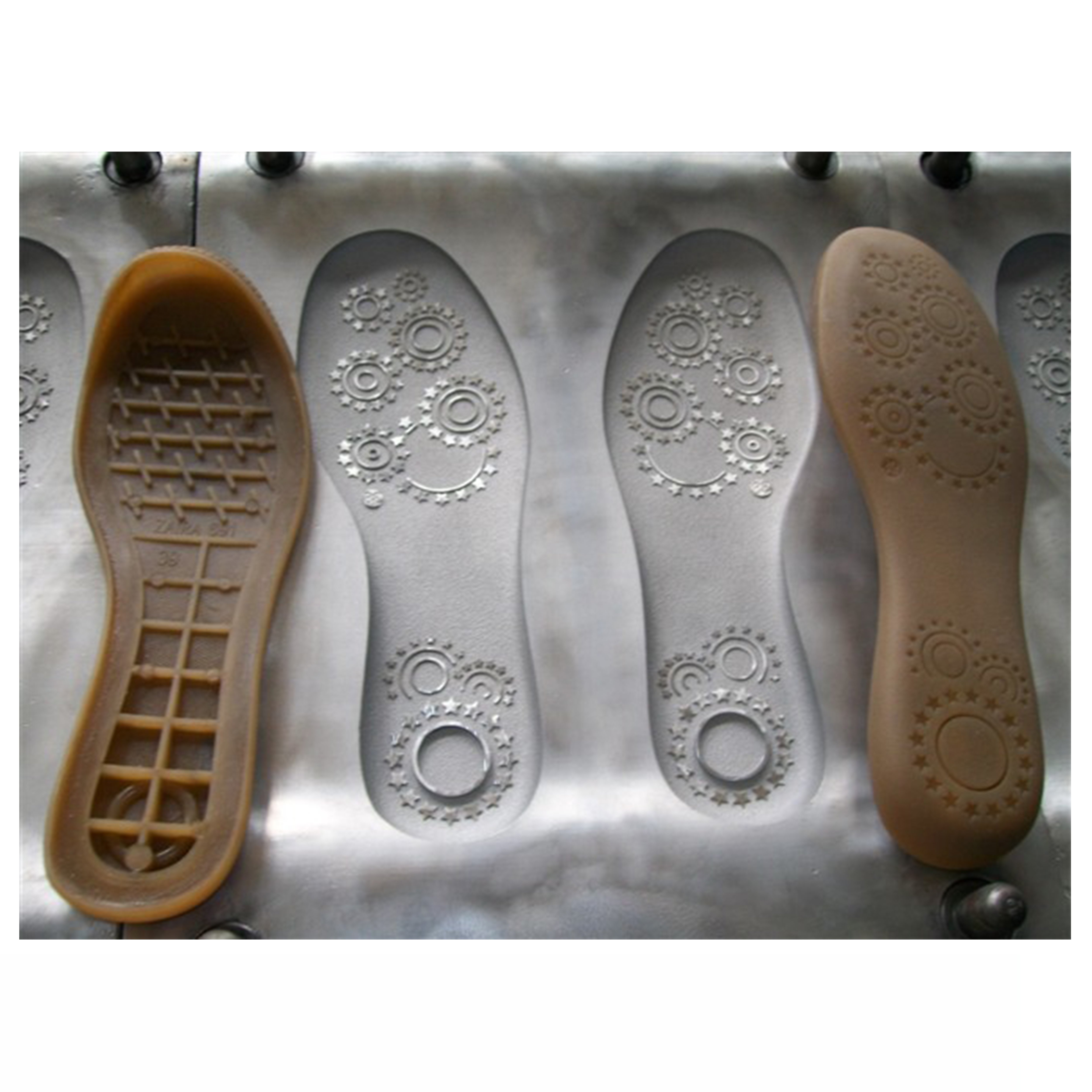 Factory Polyurethane PU Foaming Shoe Sole Plastic Injection Moulding Machine