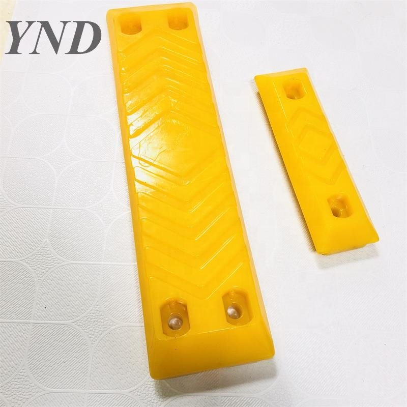 Excavator polyurethane rubber crawler shoes