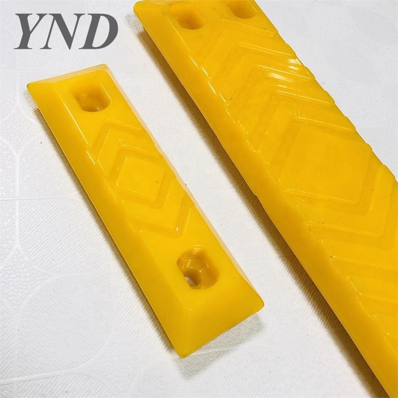 Excavator polyurethane rubber crawler shoes