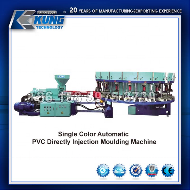20/24 stations PVC directly injection machine dip machine shoe making machine L