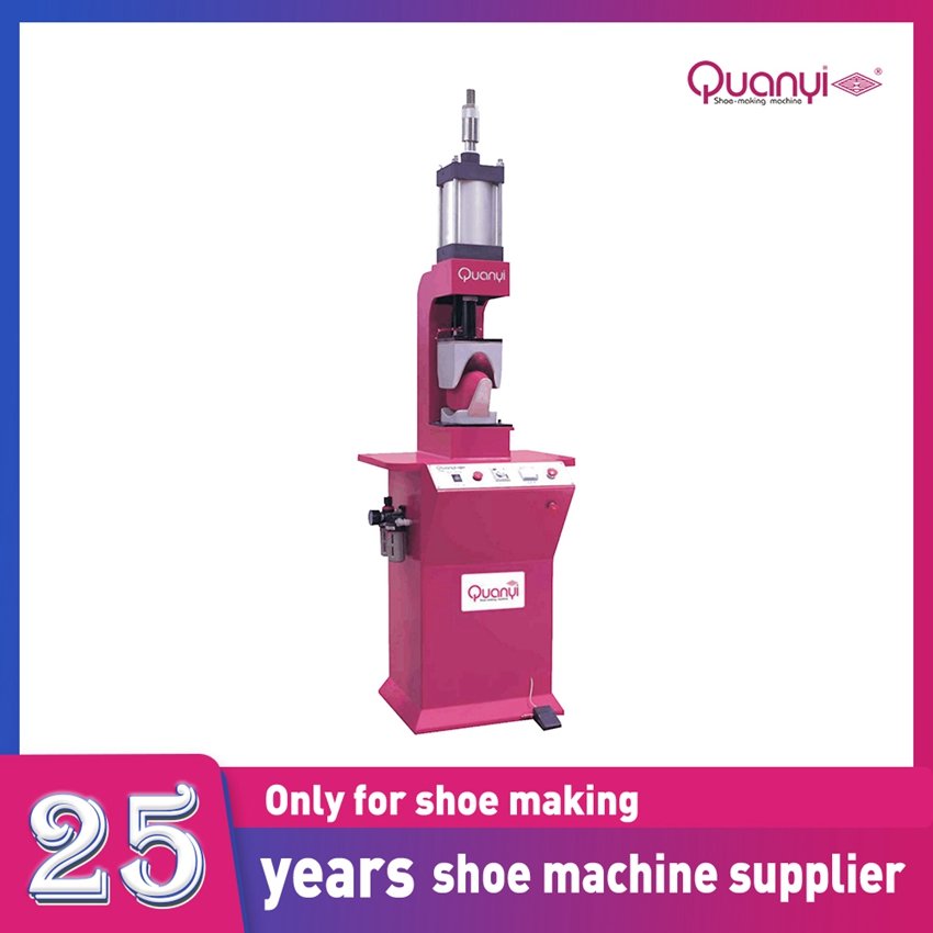 Leather Rubber Canvas Single Vamp Press Small Making Machine Shoes