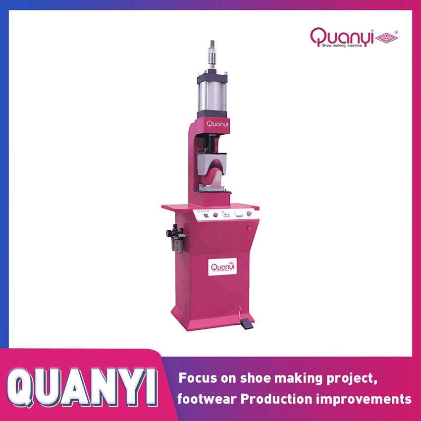 Leather Rubber Canvas Single Vamp Press Small Making Machine Shoes