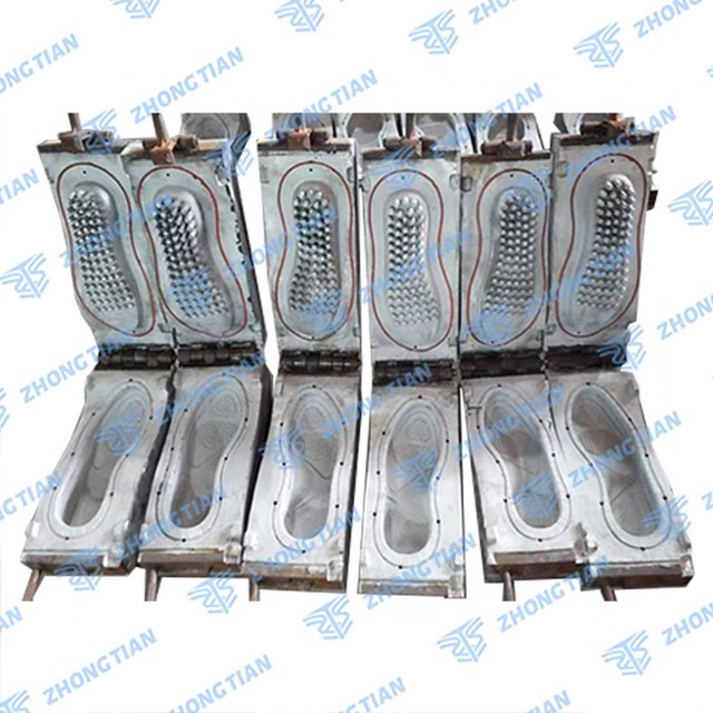 China New Design PVC Airblowing Jogger Sports Shoe Sole Mold For Plastic Shoe Making Machine