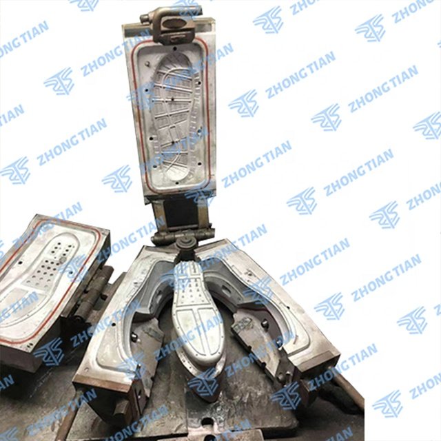 China New Design PVC Airblowing Jogger Sports Shoe Sole Mold For Plastic Shoe Making Machine