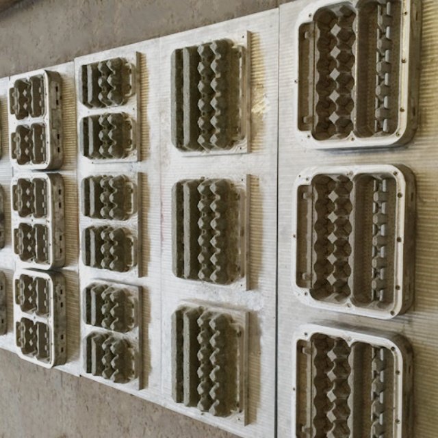 Paper Pulp Egg Tray Aluminium Mould Customized For Forming Machine