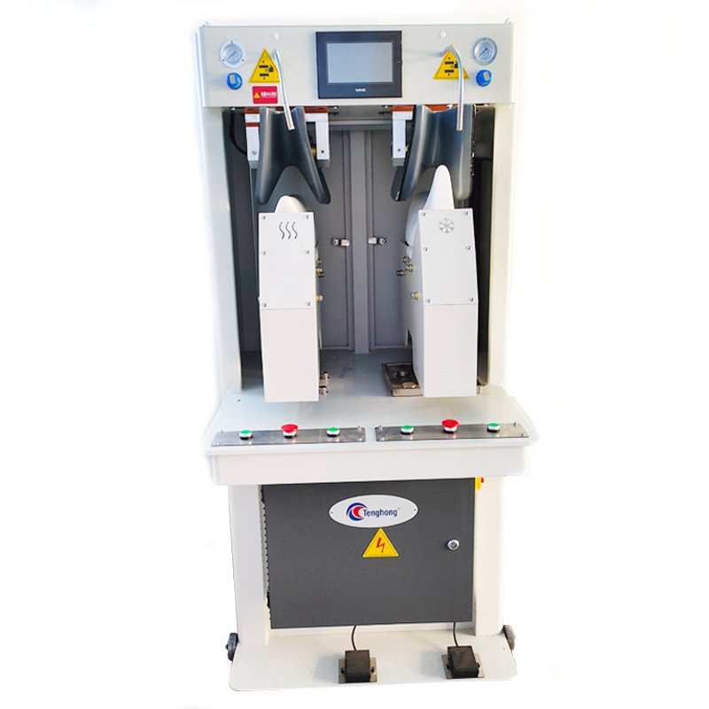 Shoe Manufacturing Making Machine 3D PU Ladies Leather Shoe Upper Moulding Molding Crimping Machine