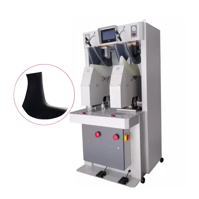 Shoe Manufacturing Making Machine 3D PU Ladies Leather Shoe Upper Moulding Molding Crimping Machine