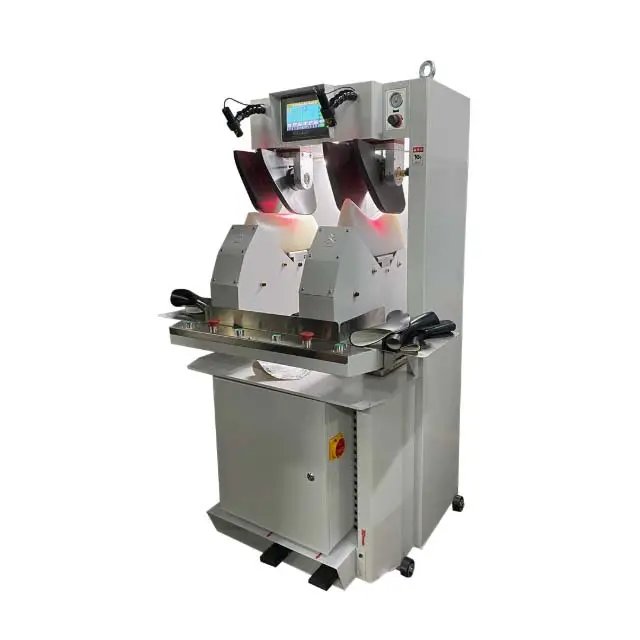 Shoe Manufacturing Making Machine 3D PU Ladies Leather Shoe Upper Moulding Molding Crimping Machine