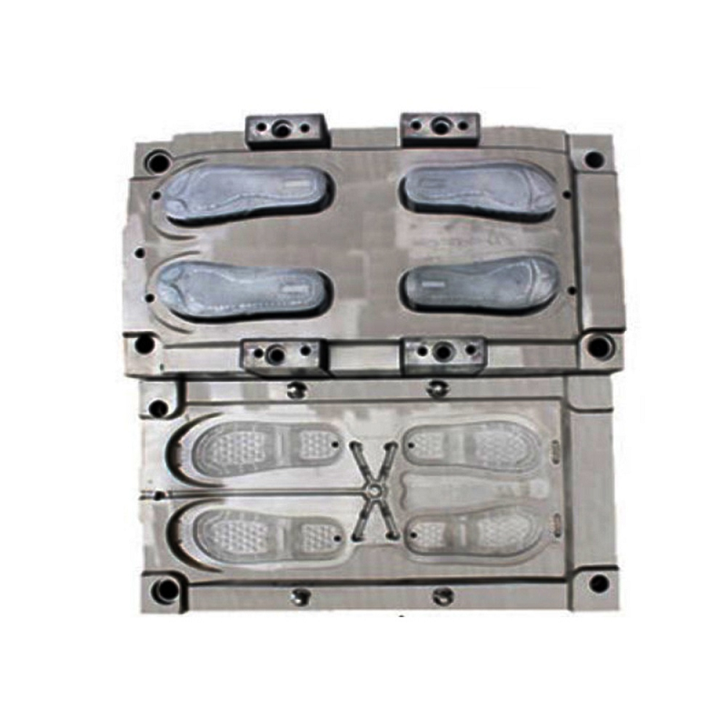 JinJiang shoes making factory EVA injection mould to make EVA clogs garden shoes slippers mould second hand teel injection mould