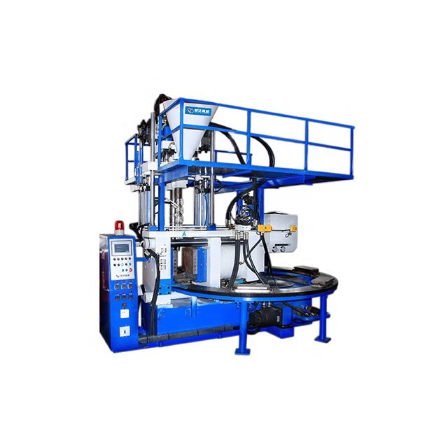 Vertical Plastic Flip Flop Strap Injection Molding Upper Making Machines