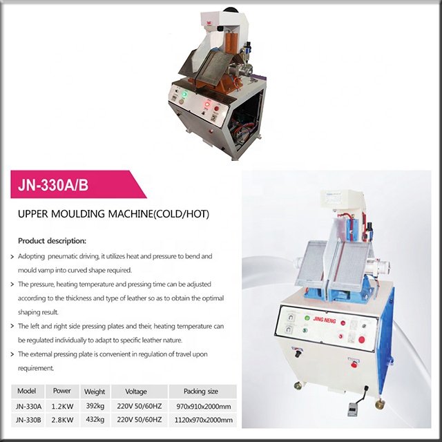 Shoes Machine Making Manufacturer Pneumatic Double Shoe Upper Moulding Machine Boot Vamp Crimping Moulding Machine
