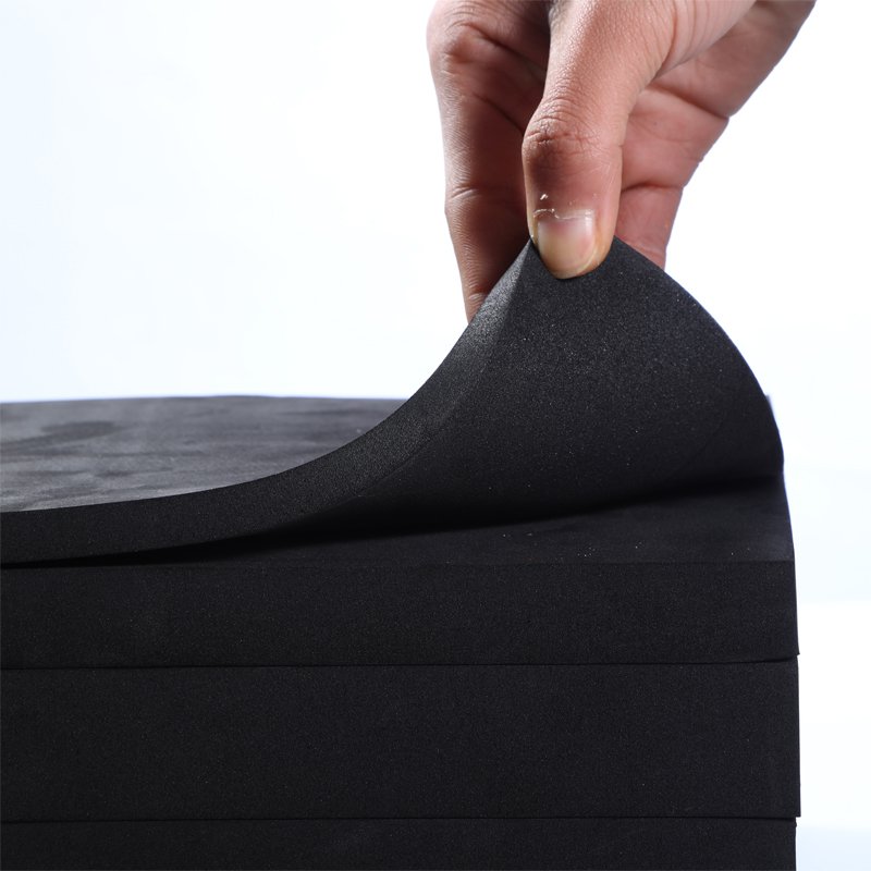 High-density Sponge Tape 10 -60 mm Thick Black EVA Foam Machine Collision Proof Protection Strip Waterproof Sealing Material