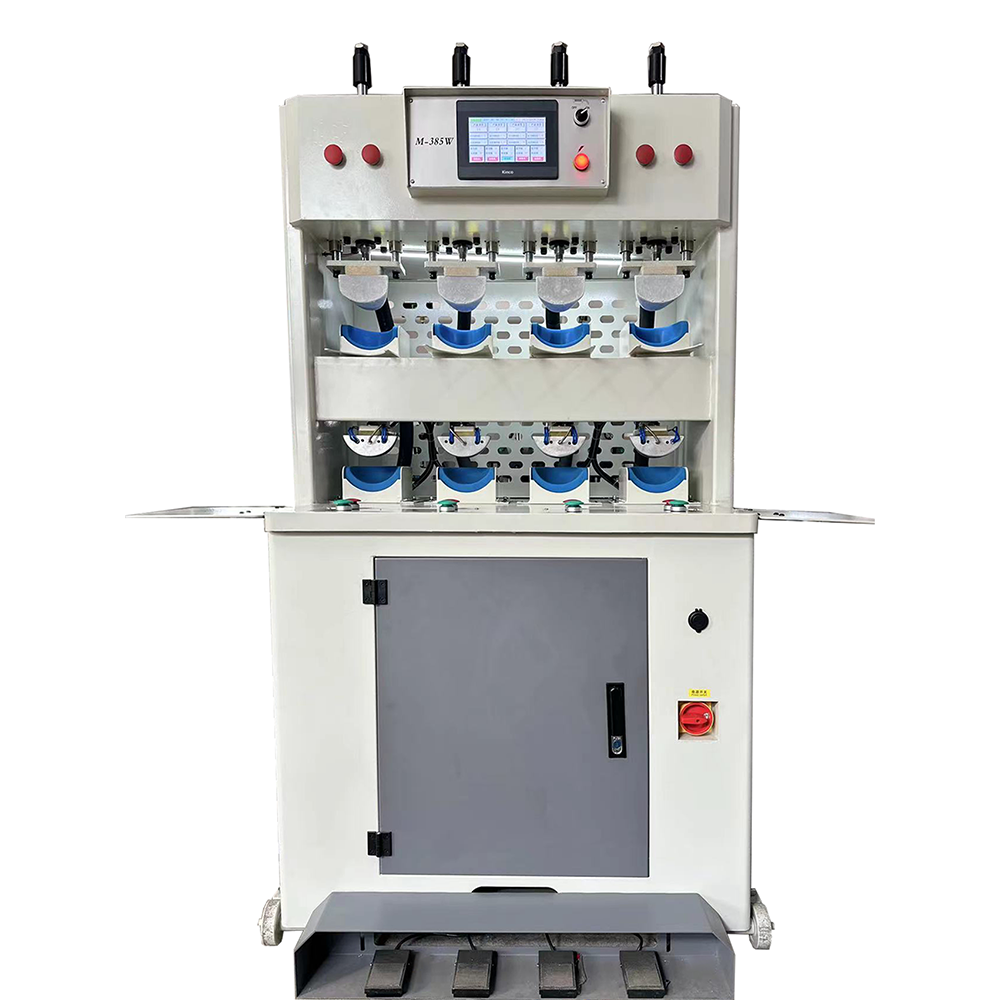 Shoe Making Machine Automatic Brake Safety Sport Shoe Upper Toe Molding Moulding Machine