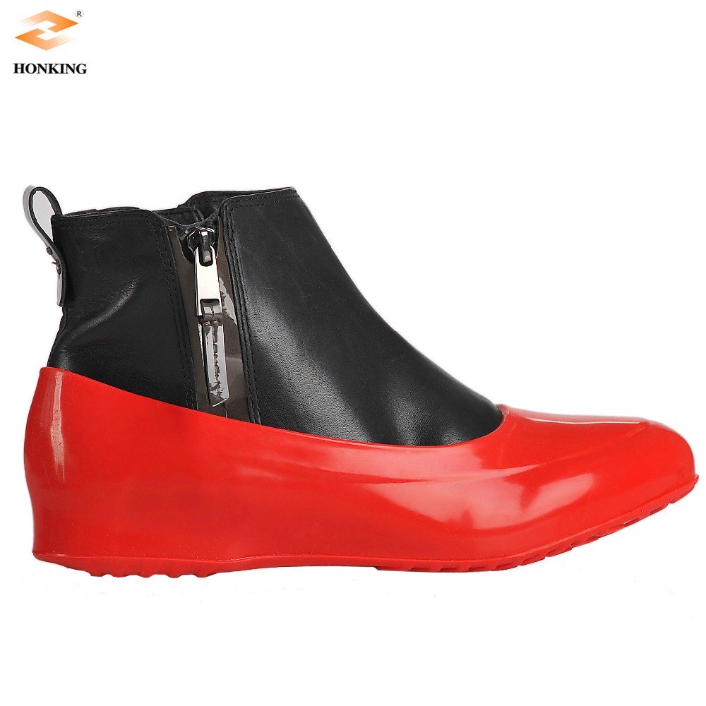 HM-528 Rotary galosh shoes machine with triangle mould