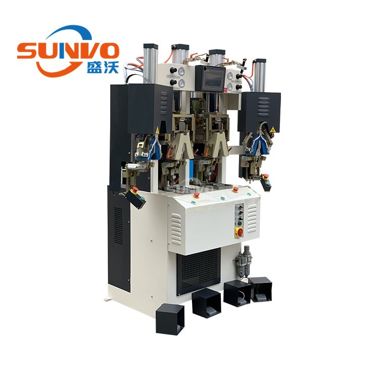 2 Heat and 2 Cold Heel Part Moulding Machine For Shoe Making Heel Shaping Molding Machine