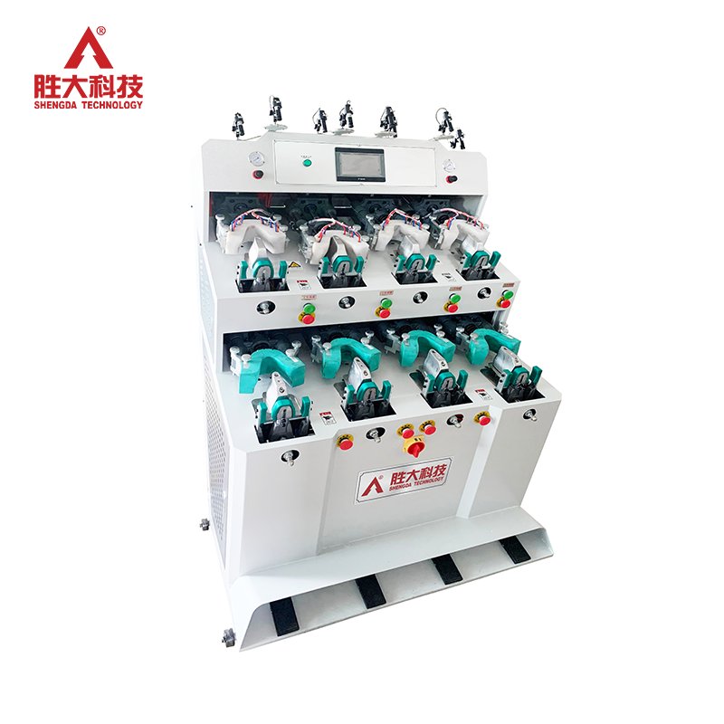 Intelligent 4 Hot & 4 Cold Heel Counter Moulding Machine Vamp Upper Toe Moulding Shoe Making Machine Machinery