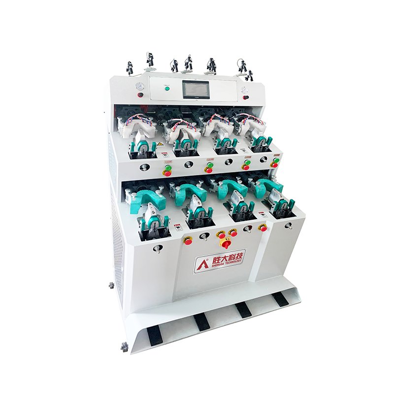 Intelligent 4 Hot & 4 Cold Heel Counter Moulding Machine Vamp Upper Toe Moulding Shoe Making Machine Machinery