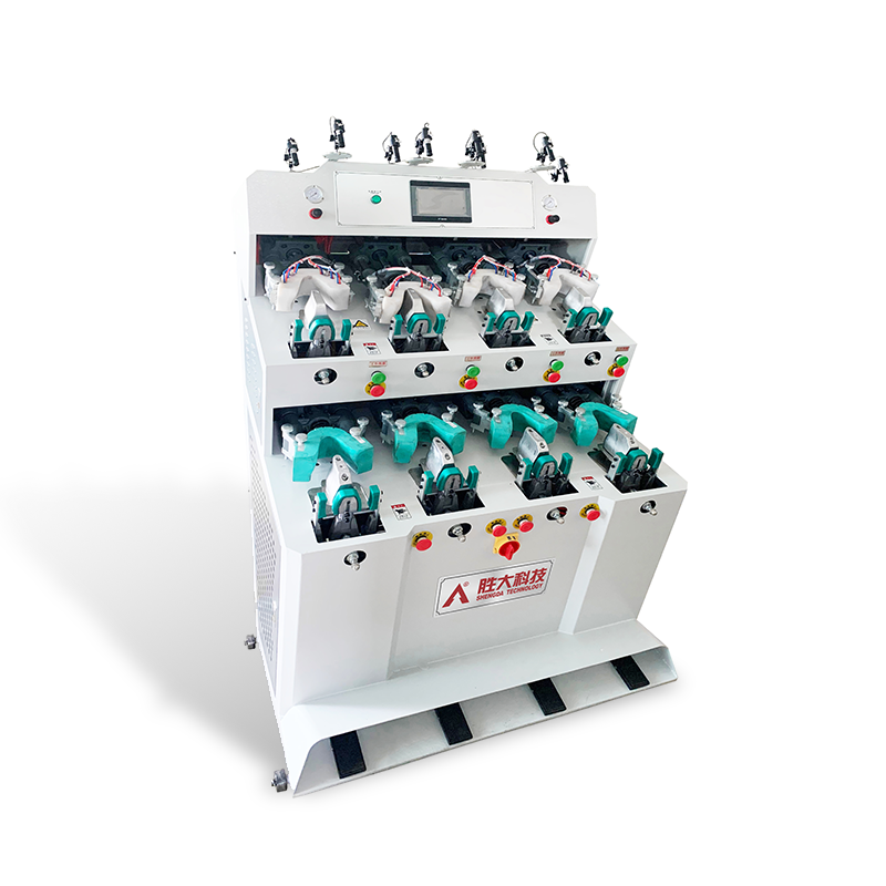 Intelligent 4 Hot & 4 Cold Heel Counter Moulding Machine Vamp Upper Toe Moulding Shoe Making Machine Machinery