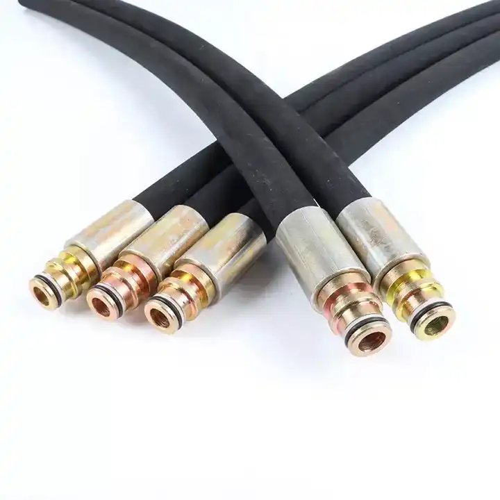 sleeve ht hydraulic hose jcb Sae100 R1 R2 High Pressure Steel Wire Braided Hydraulic parker hose