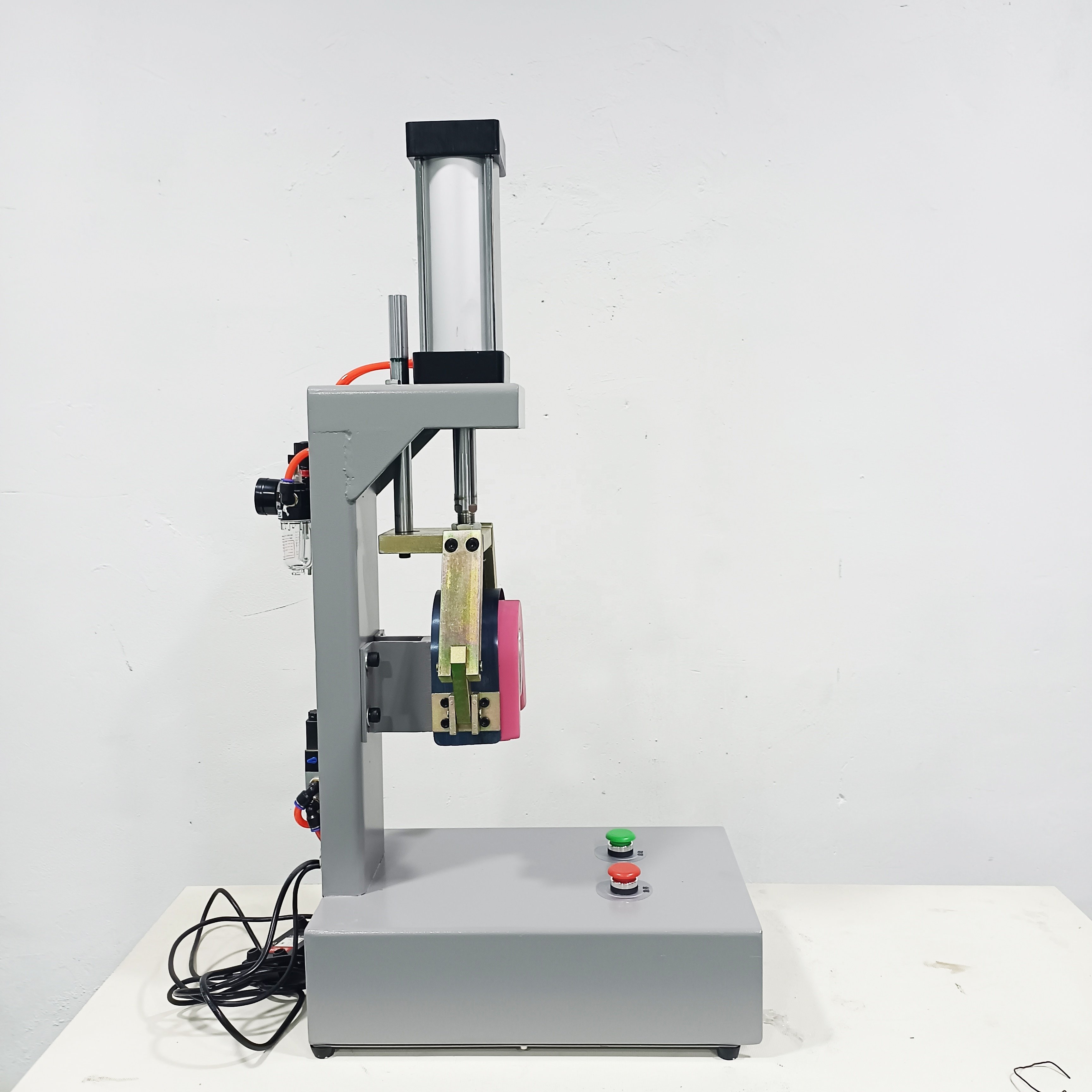Single Head Leather Sports Shoe Vamp Hot And Cold Station Shoe Toe Back Part Heel Forming Moulding Machines