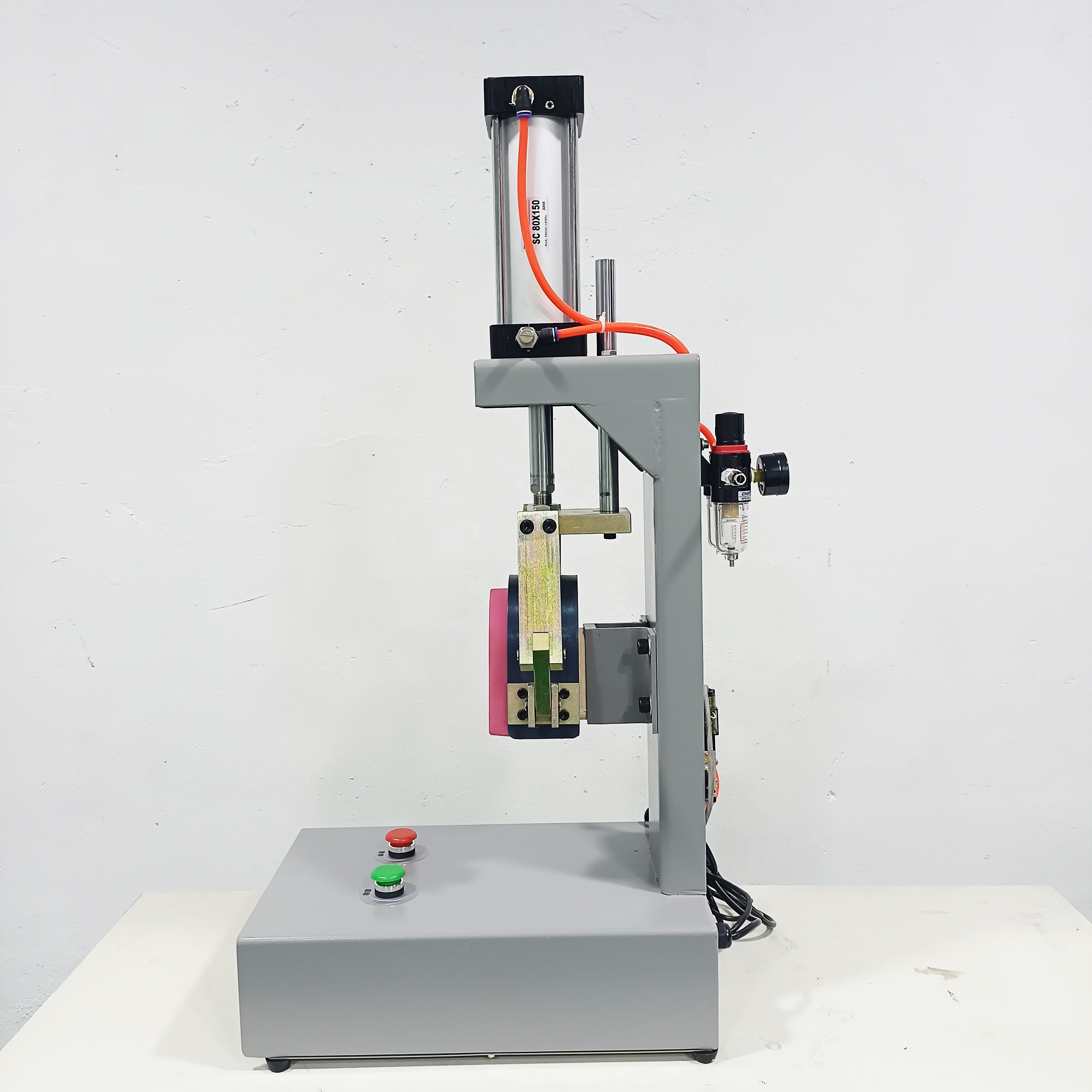 Single Head Leather Sports Shoe Vamp Hot And Cold Station Shoe Toe Back Part Heel Forming Moulding Machines