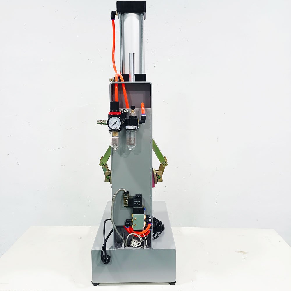 Single Head Leather Sports Shoe Vamp Hot And Cold Station Shoe Toe Back Part Heel Forming Moulding Machines