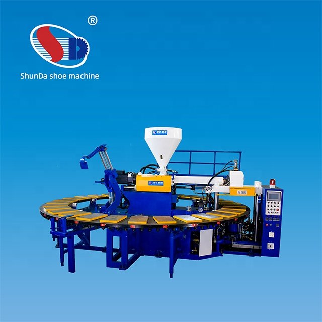 Plastic Shoe Direct Injection Moulding Machine for Making Slippers