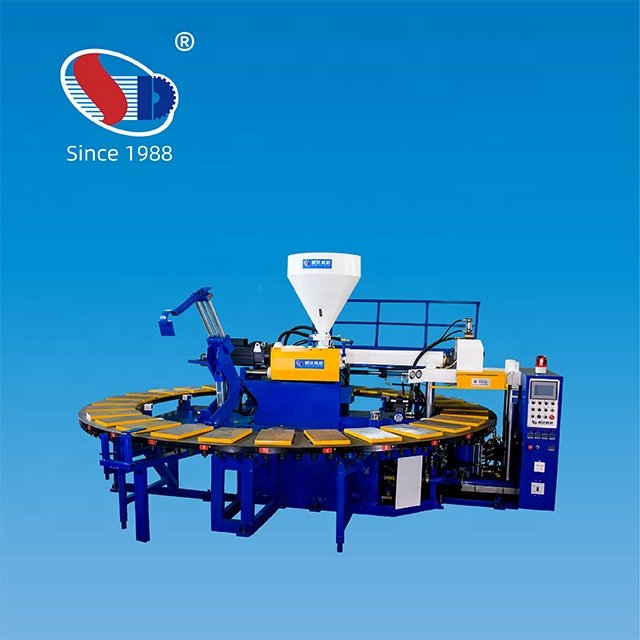 Plastic Shoe Direct Injection Moulding Machine for Making Slippers