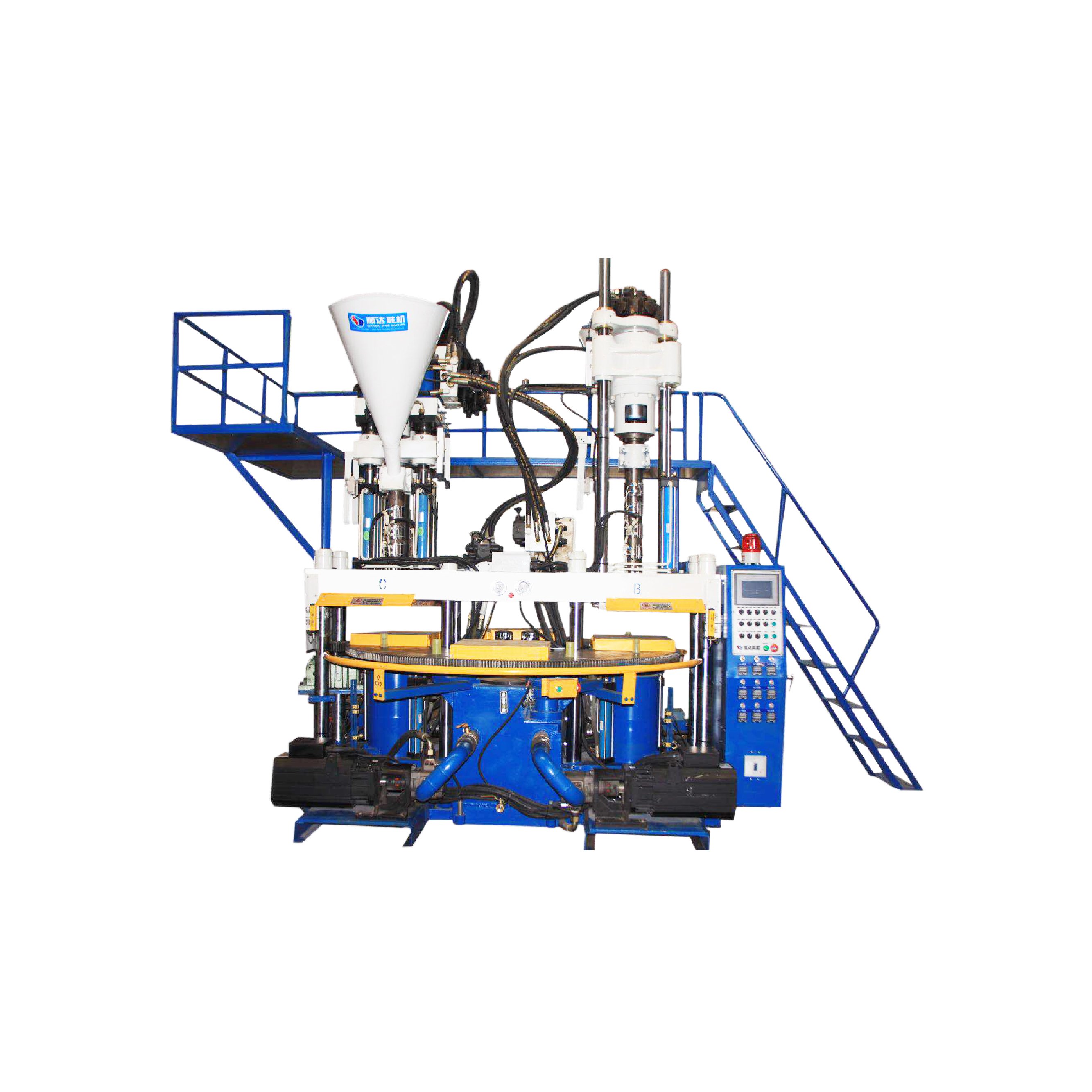 High Quality Pvc Air Blowing Slipper Making Machine Shoe Air Blowing Shoe Injection Moulding Machine