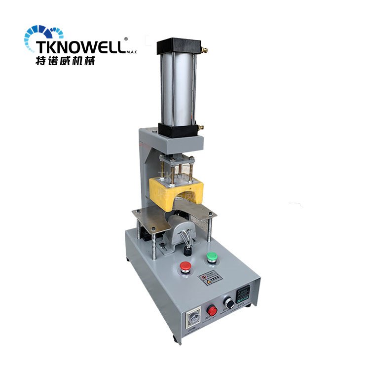 TKNOWELL Leather Sports Shoe Vamp Hot And Cold Station Back Part Heel Vamp Moulding Machines For Shoes Processing