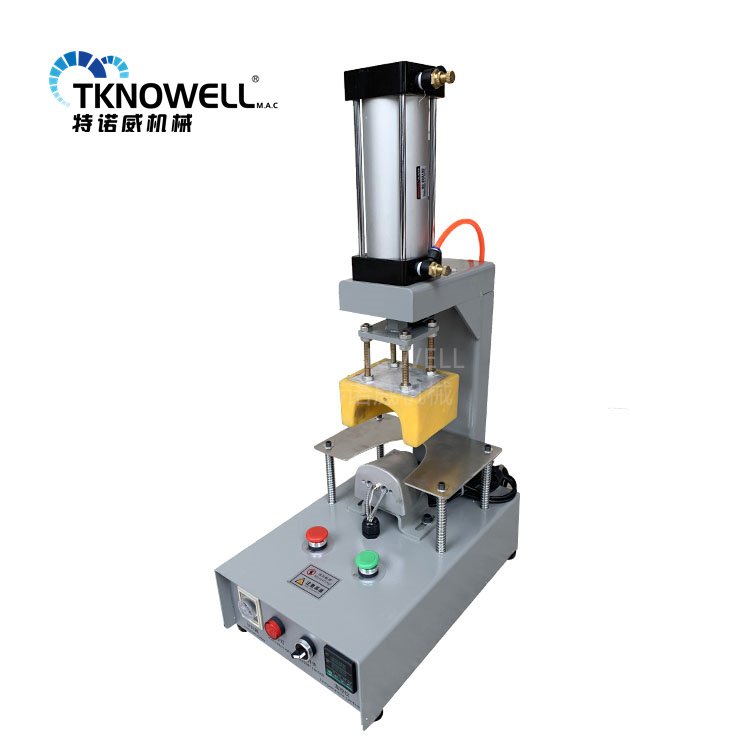 TKNOWELL Leather Sports Shoe Vamp Hot And Cold Station Back Part Heel Vamp Moulding Machines For Shoes Processing