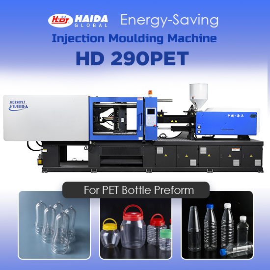 HAIDA PET preform injection molding machine ,HD290PET PET transparent bottle injection molding machine