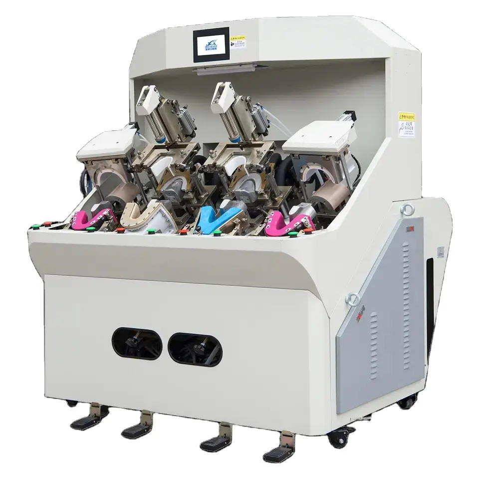Professional custom LB-525 Shoe Pressing Machine Hydraulic Toe Cap Backpart Shape Moulding Machine for High heel sole