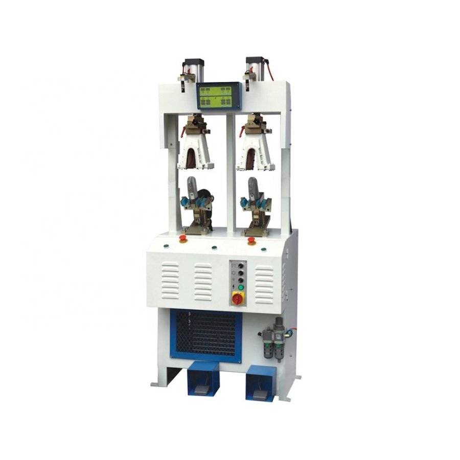 QUANYI Brand New Single Station Cold and Hot Heel Forming Molding Machine for Footwear Making Plants